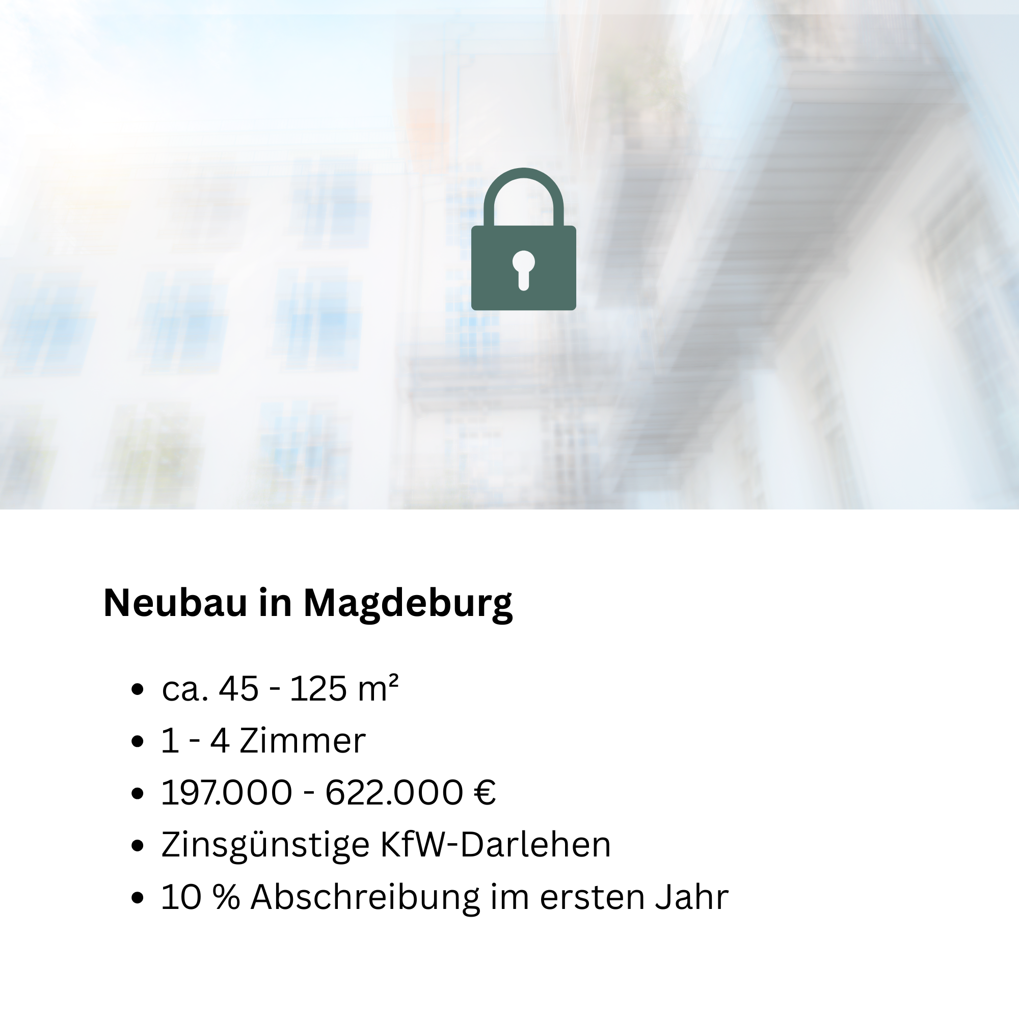 Neubau in Magdeburg